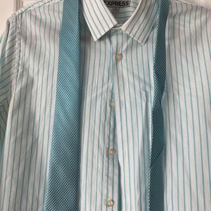 Mens dress shirt and tie